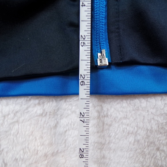 FC Barcelona Hoodie Mens Size Medium Blue/Black Full Zip - Picture 7 of 11